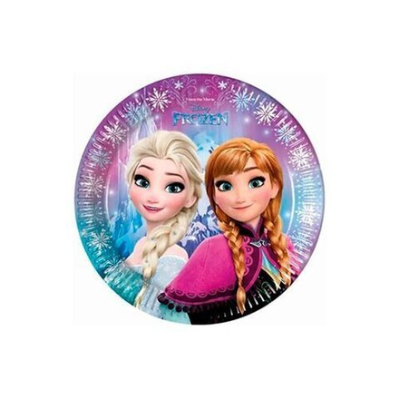 Тарелки большие Frozen Северное Сияние