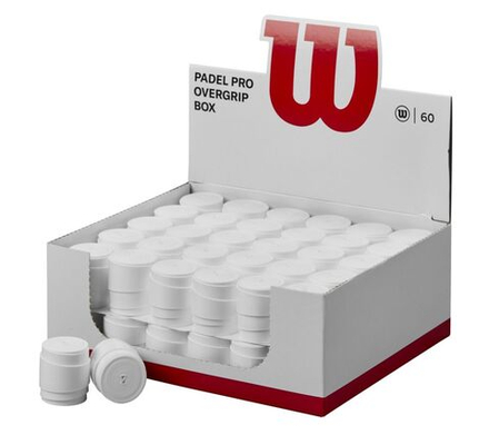 Wilson Pro Overgrip Padel Box 60P - white