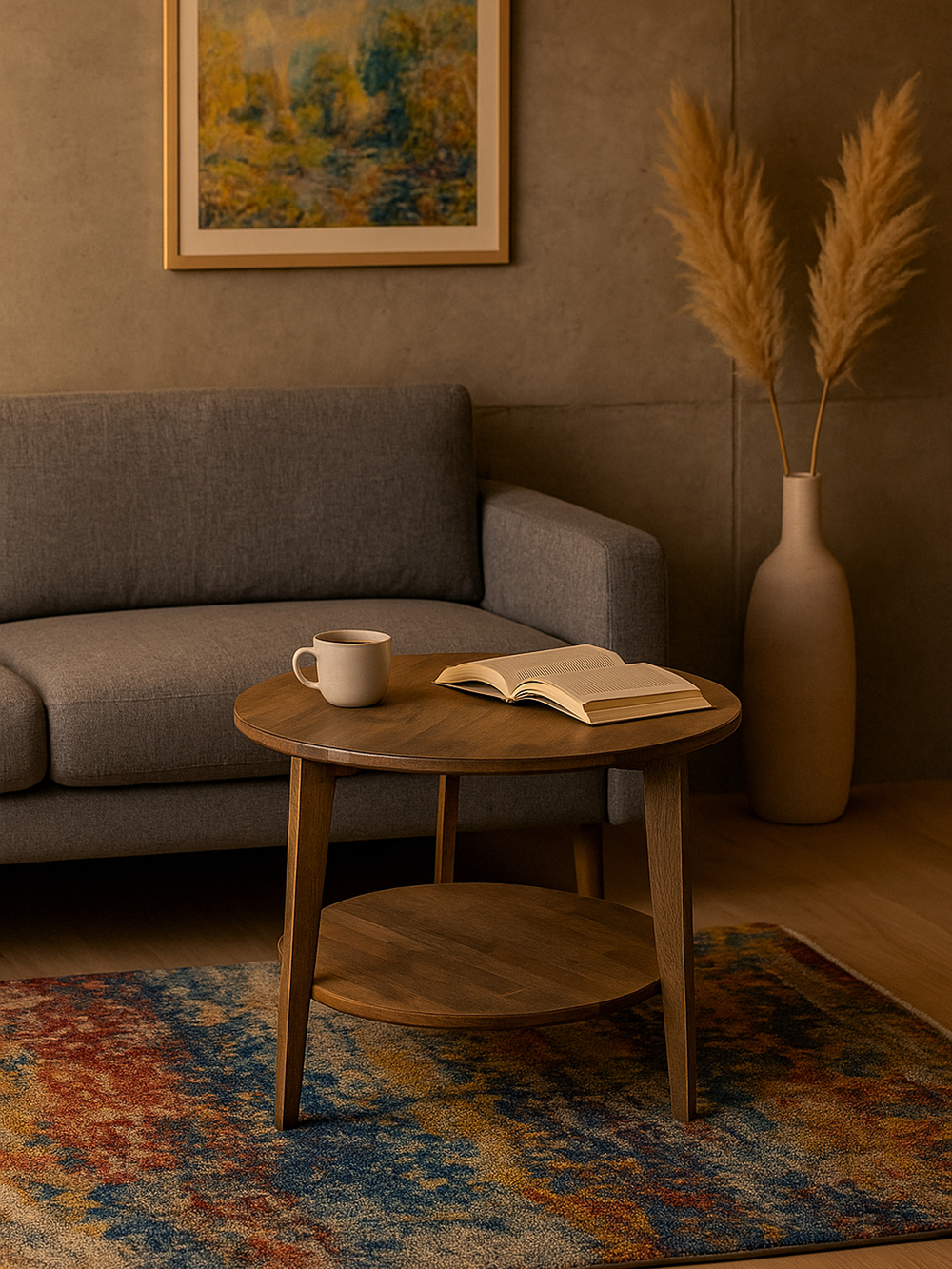 Журнальный стол BERZA из массива берёзы