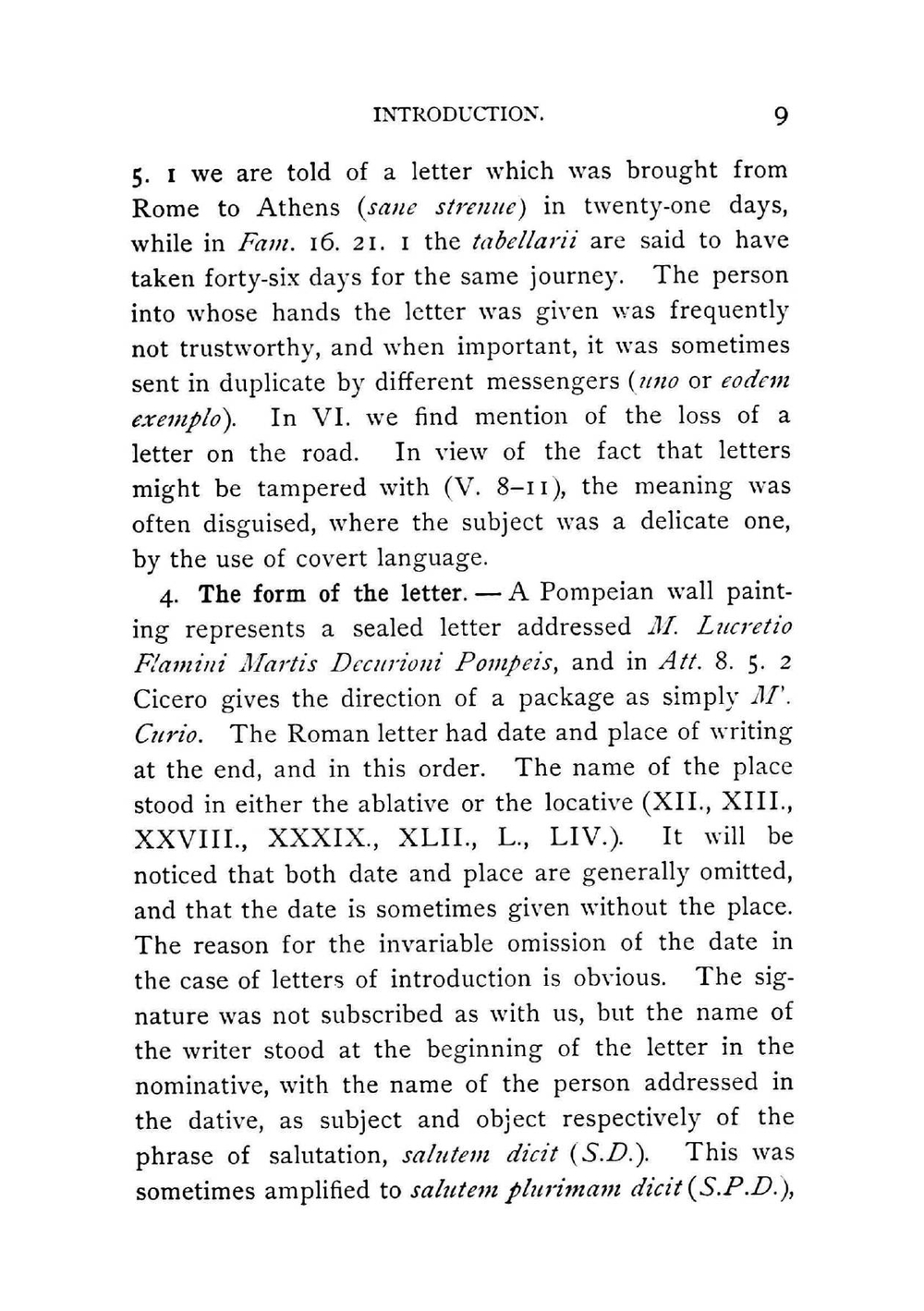 Selections from the Correspondence of Cicero | Marcus Tullius Cicero