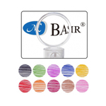 Ручка шариковая, масляная, Basir, цветные чернила, серия "Капибара", цветной корпус с лупой на колпачке, набор 10 шт