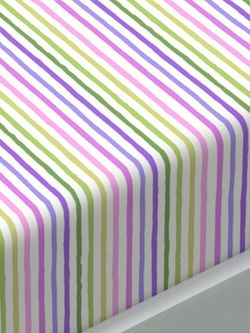 Постельное белье Сказка "Яркая полоска" 1,5-сп Наволочка 50х70 см 1 шт Простынь на резинке 90х200 см Пододеяльник 145х215 см, перкаль