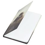 Блокнот с резинкой в клетку 96 л., А5 145х203 мм, твердая обложка, BRAUBERG, "Nature", 115534