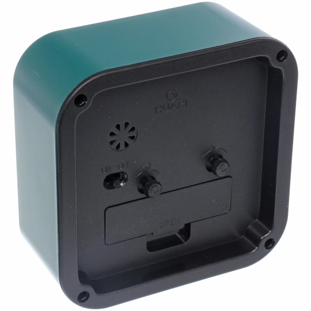 Будильник «Авалон» 10*10*4,3см, микс цветов