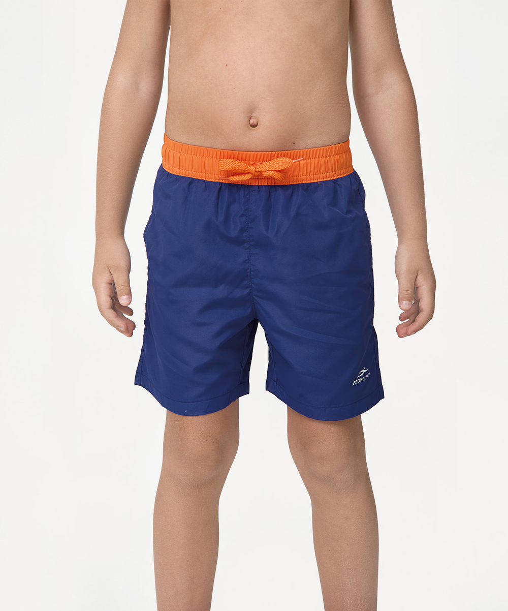 Шорты для плавания Sailor Navy/Orange, полиэстер, детский