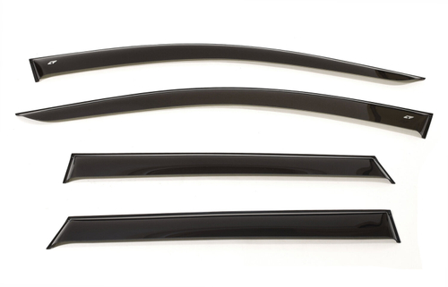 Дефлекторы боковых окон Cobra Tuning на Nissan Qashqai 2 2014 широкие арт.NE14614