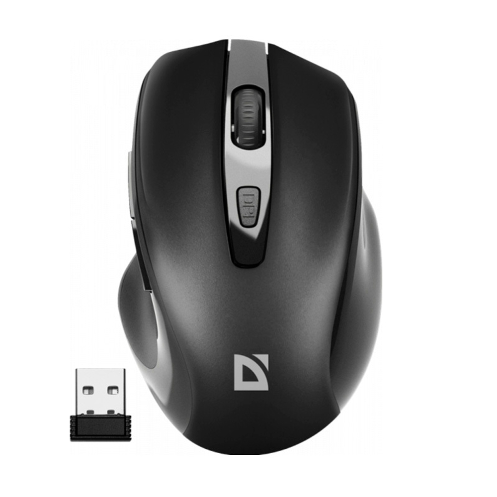 Мышь компьютерная Defender Prime MB-053, чёрный