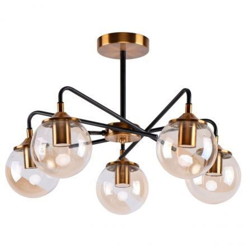 20714/5GD+BK AMB E27 Светильник потолочный (1) ЭК