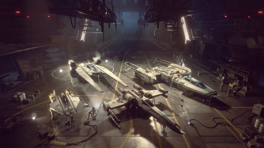 Star Wars: Squadrons (поддержка PS VR) [PS4] Б/У