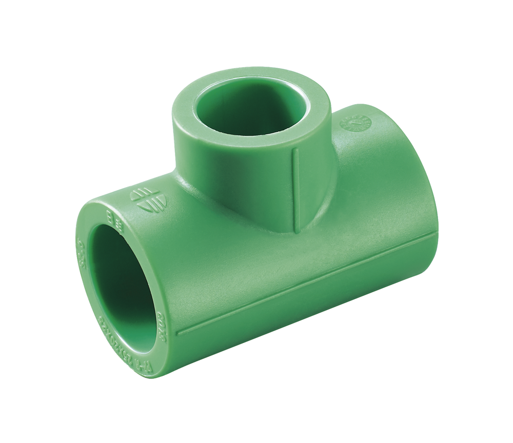 Тройник переходной RIIFO Alba PP-R 50-20-50 зеленый