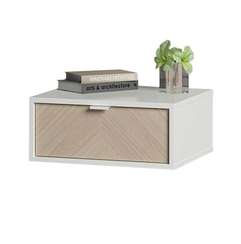 Тумба прикроватная Fjord 1 ящик подвесная (белая)