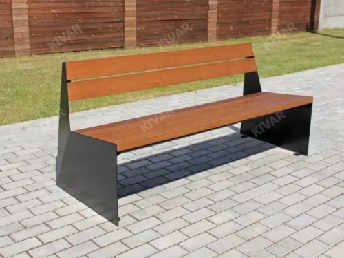 Скамейка «Вулкан со спинкой»