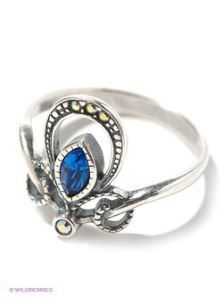 "Дувр" кольцо в серебряном покрытии из коллекции "Винтаж" от Jenavi