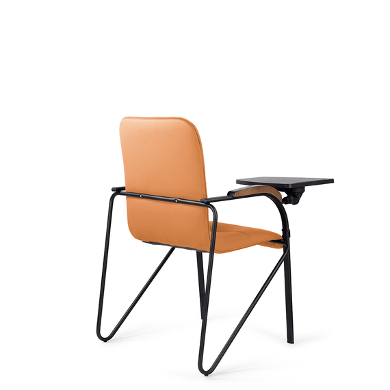 Стул Самба BL Д8 S-0432 (оранжевый) со столиком