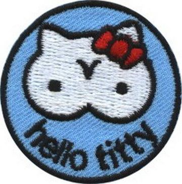 Нашивка Hello titty