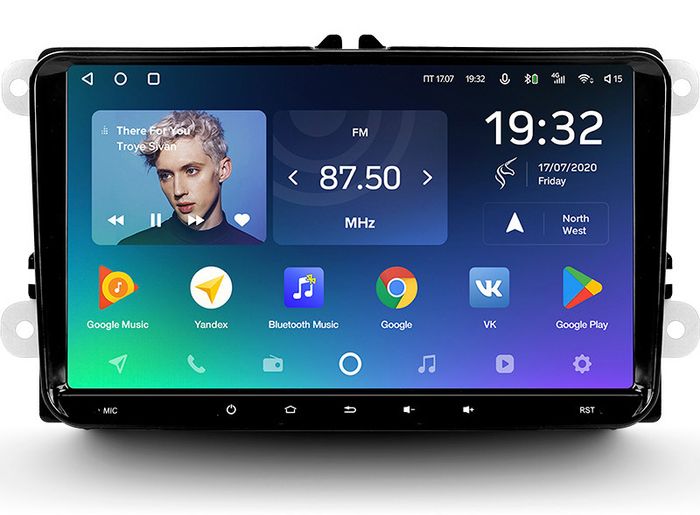 Магнитола для Volkswagen T5, T6, Tiguan, Passat, Polo, Jetta, Amarok, Golf и др., Skoda Fabia, Rapid - Teyes SPRO PLUS Android 10, Быстрая, 4G SIM-слот