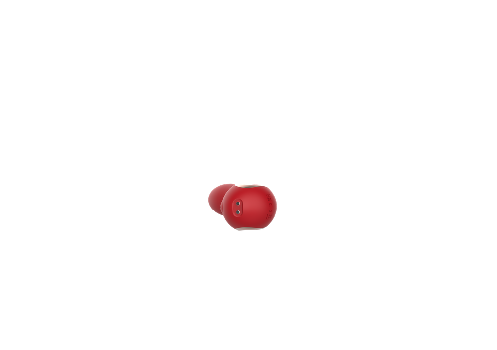 Силиконовый вибратор с магнитным зарядным устройством SW3042red