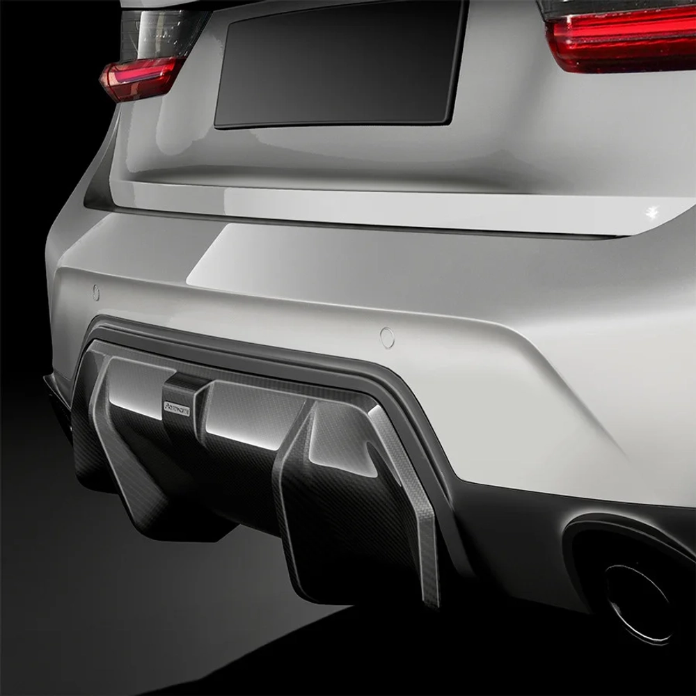 Карбоновый обвес на BMW 3 серия G20 G28 / G20 Рестайлинг 2020-2026 БМВ LCI тюнинг