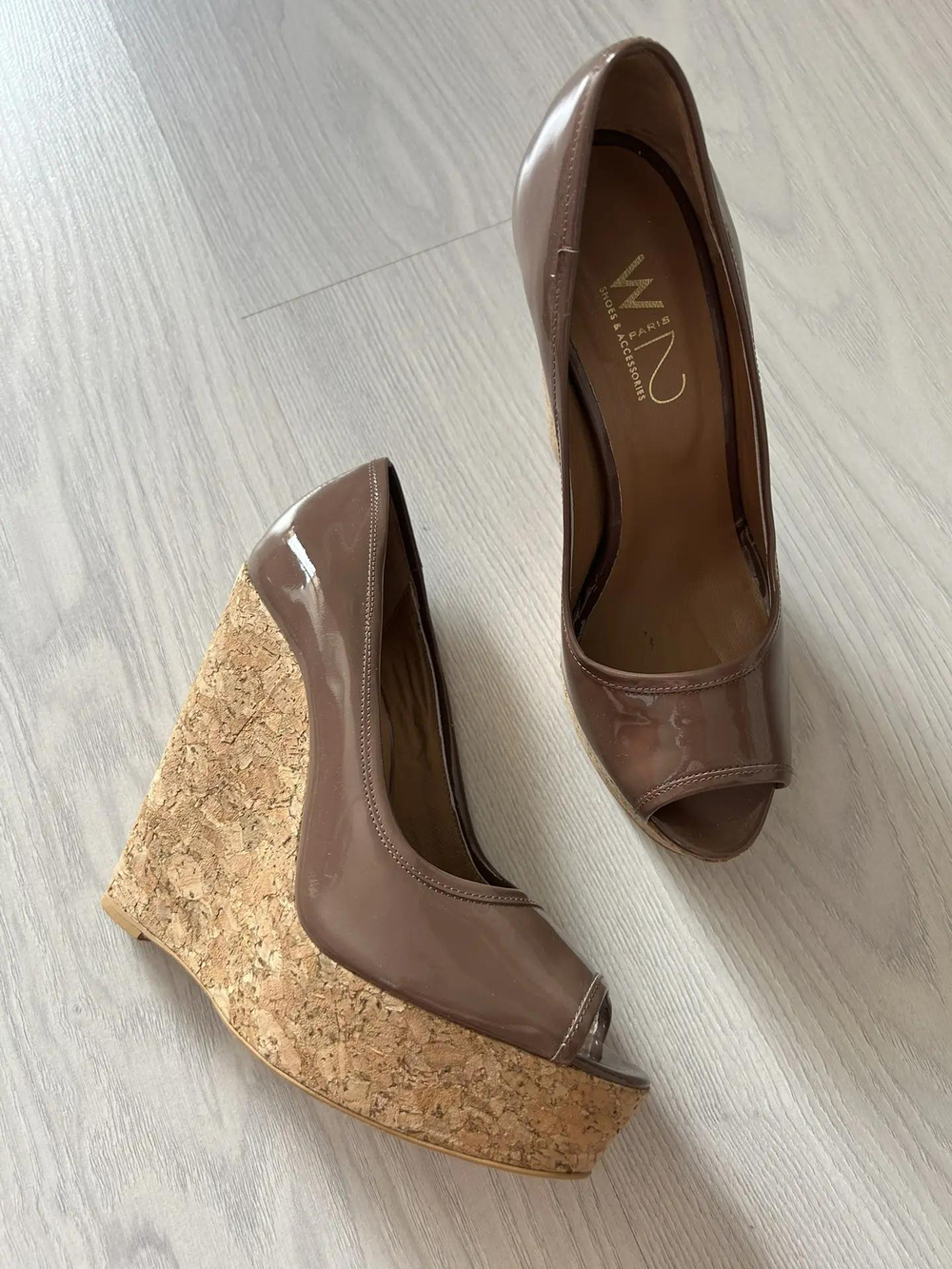Босоножки на платформе с каблуком-клин W2 Shoes&Accessories, размер 37