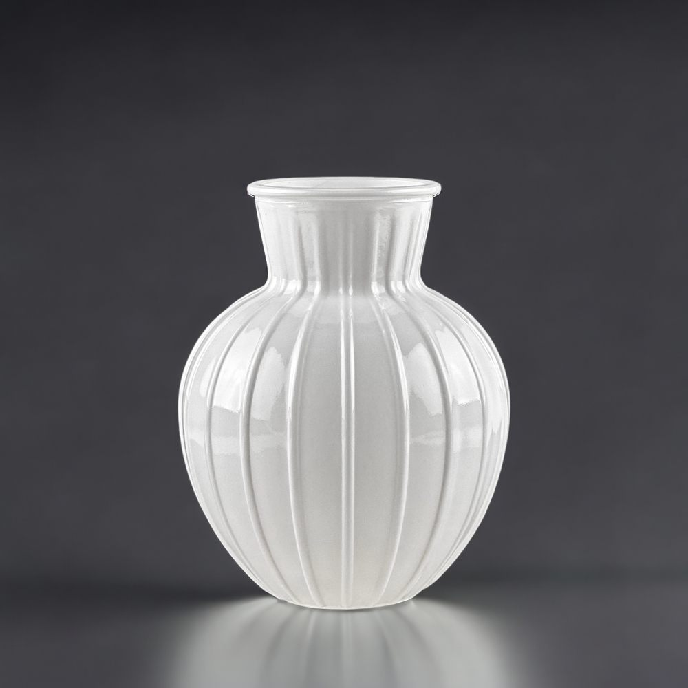 Ваза "Белла" (EleganT) "WhitE" (Белый глянец)