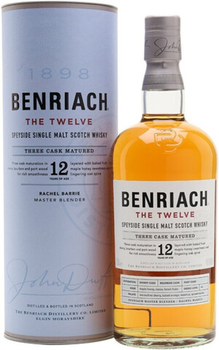 Виски Benriach 12 years old, 0,7 л