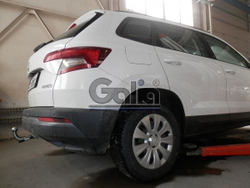 Фаркоп оцинкованный Galia S119A для Skoda Karoq 2018-, Seat Ateca 2016-(паспорт и сертификат в комплекте)(без электрики)