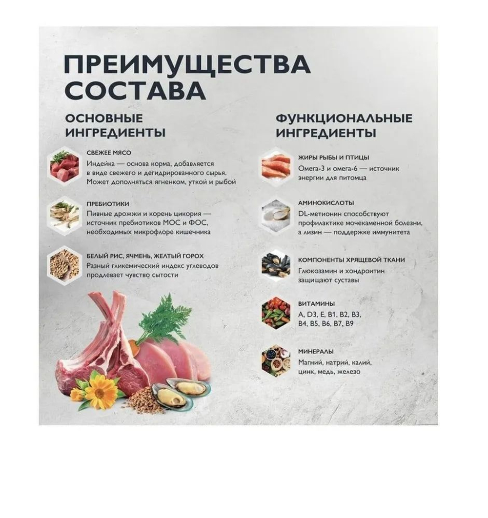 Корм для кошек сухой BRIT CARE "Cat Sensitive Healthy Digestion" для взрослых животных с чувствительным пищеварением, с индейкой и ягнёнком, 1,5 кг