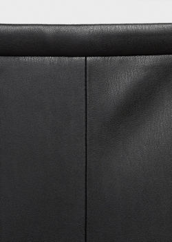 Миди-юбка из искусственной кожи