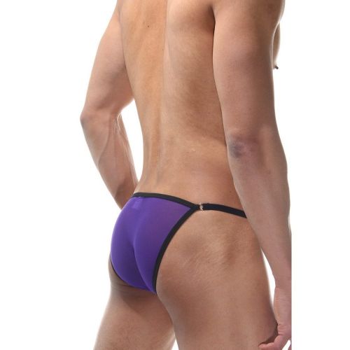 Мужские трусы танга фиолетовые Don Moris DM111886