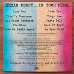 Bryan Ferry ‎– In Your Mind (Скандинавия 1977г.) Т