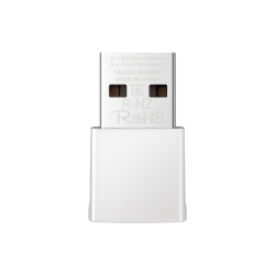 Сетевой адаптер WiFi Mercusys MA30N Сверхкомпактный двухдиапазонный USB-адаптер Wi-Fi AC1300