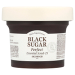SKINFOOD, Black Sugar Perfect Essential Scrub 2X, 210 г (7,4 унции)