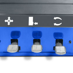 Станок шиномонтажный ROSSVIK V-324, п/авт., до 24", 220 В, синий