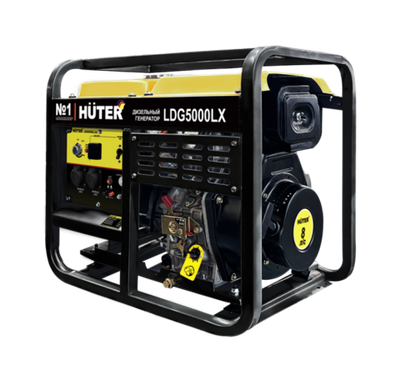 Дизельный генератор (3.3 кВт) LDG 5000LX Huter