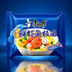 Лапша Kangshifu в пачке со вкусом креветки 98гр