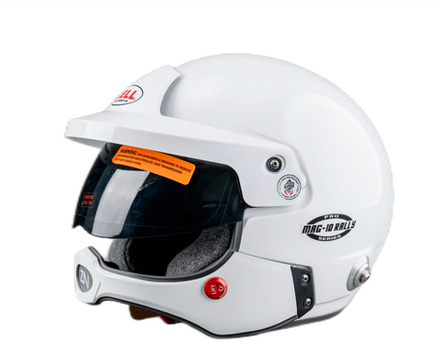 Раллийный шлем BELL MAG-10 RALLY WHITE