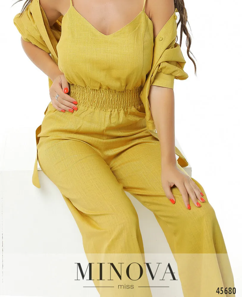 Костюм 2181-лимонный Minova