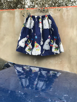 Юбка миди с кринолином "Дамы" на сатиновом подкладе LAV ANNA LUKOSHINA