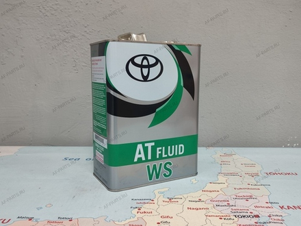 Масло для автомата TOYOTA ATF WS (4л)