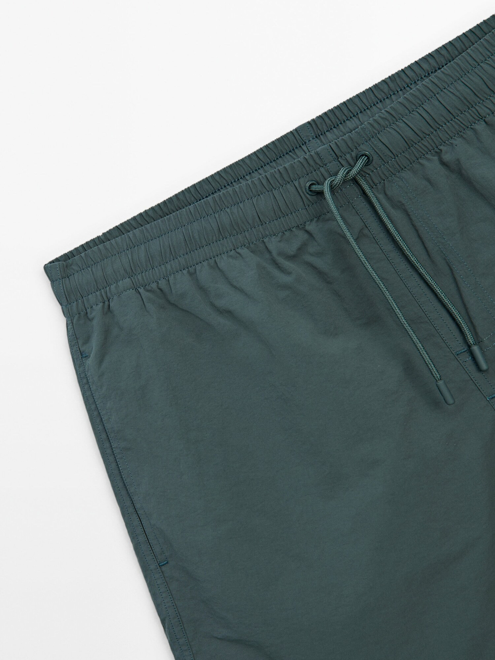 Massimo Dutti Однотонные плавки, темно-зеленый