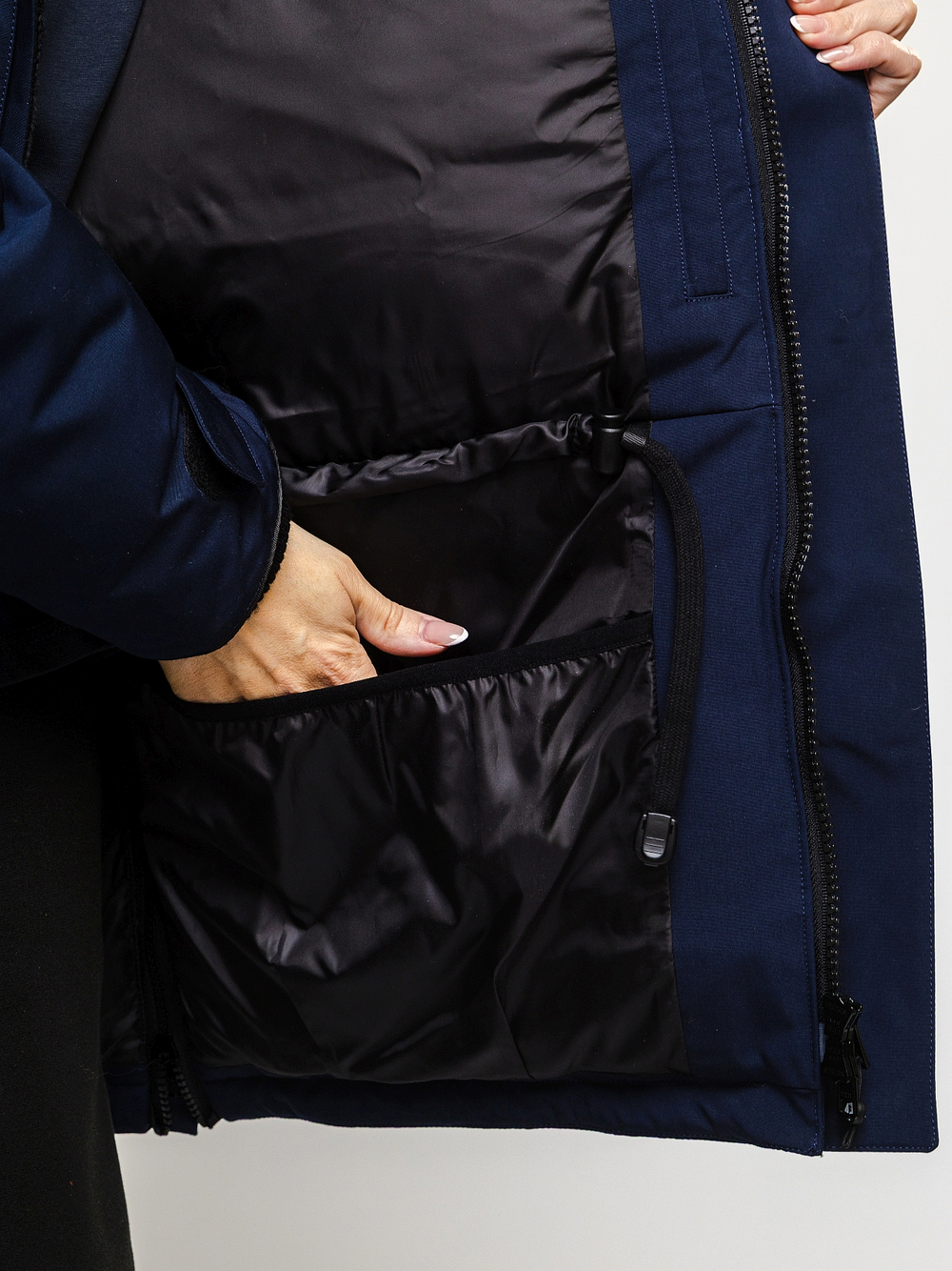 Арктическая парка "НОХО", унисекс, цвет "Полярная ночь"