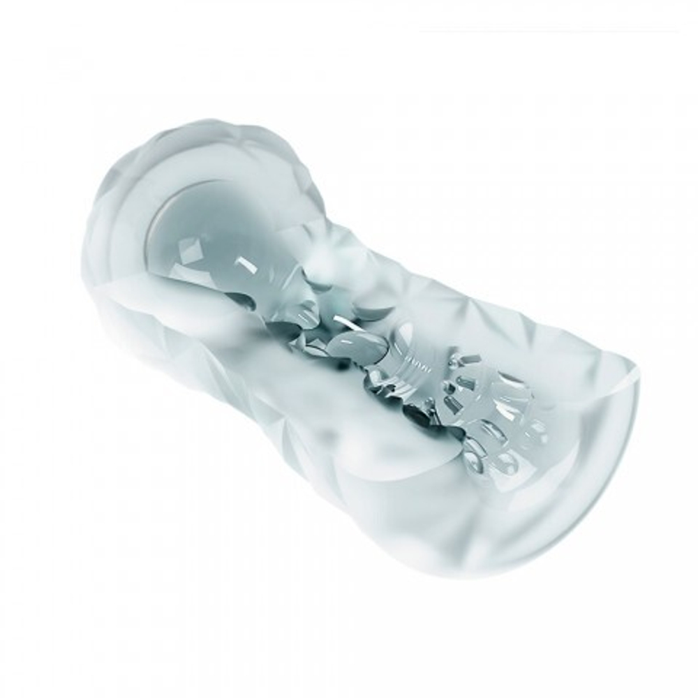 Мастурбатор от Pretty love с внутренним стимулятором в синем цвете