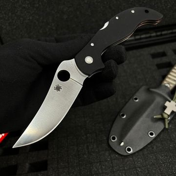 Раритетный складной нож Spyderco PERSIAN FOLDER™ 2 G-10 C132GP