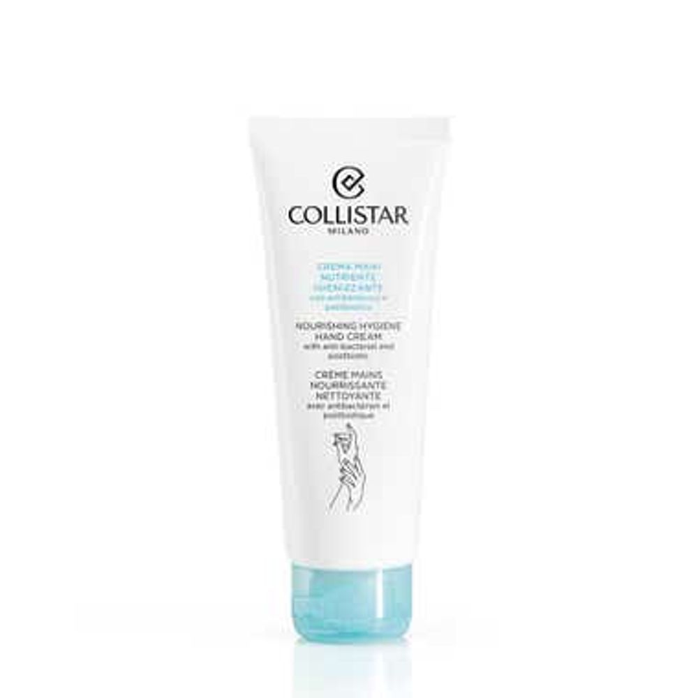 COLLISTAR NOURISHING HYGIENE HAND CREAM WITH ANTI-BACTERICAL AND POSTBIOTIC 75 ML