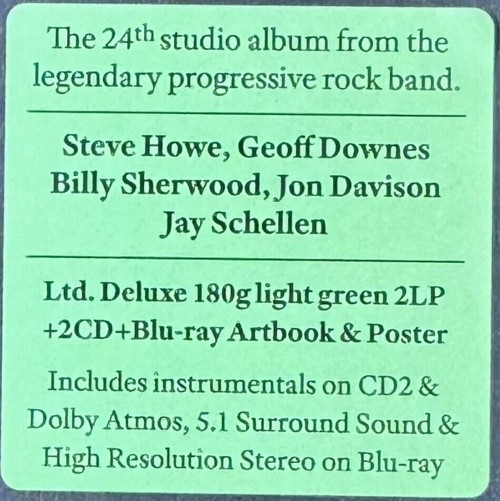 Yes / Aurora (Deluxe Edition)(Coloured Vinyl)(2LP+2CD+Blu-ray Audio)