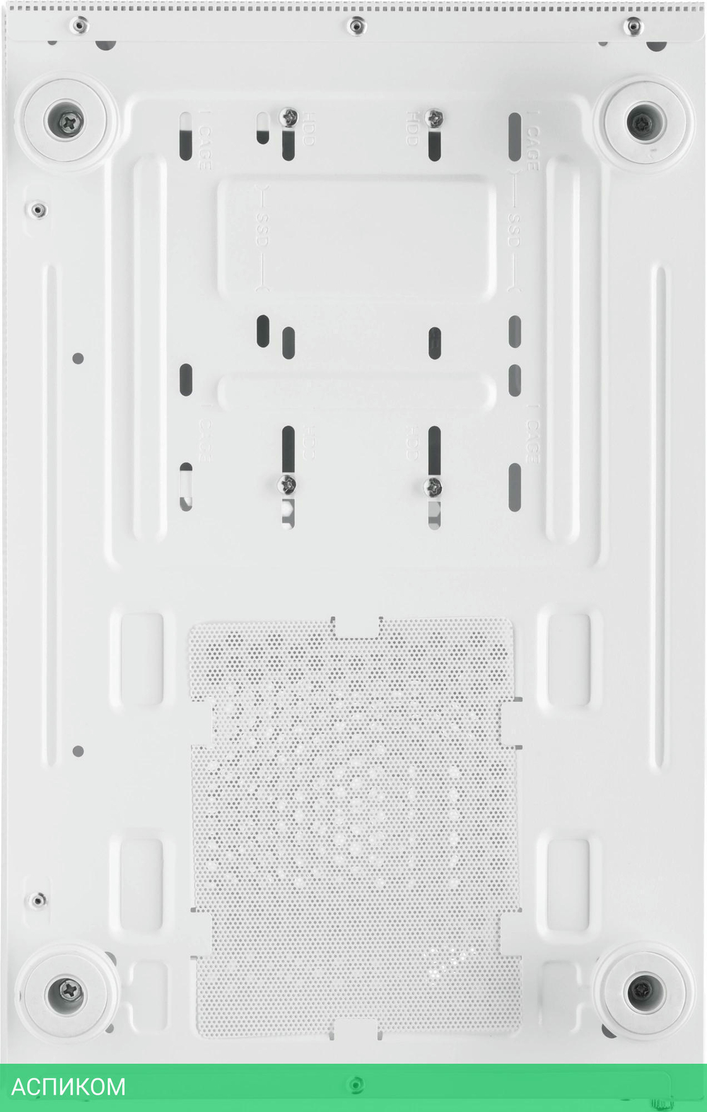 Корпус Formula Crystal Z1 без БП белый
