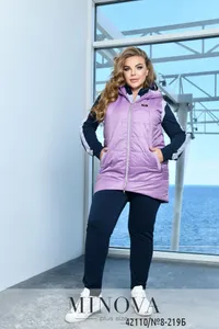 Жилет 8-219Б-лаванда Minova