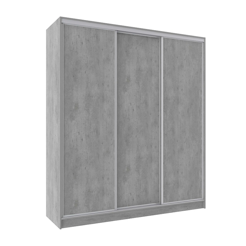 Шкаф-купе трехдверный 2000 Домашний Atelier светлый