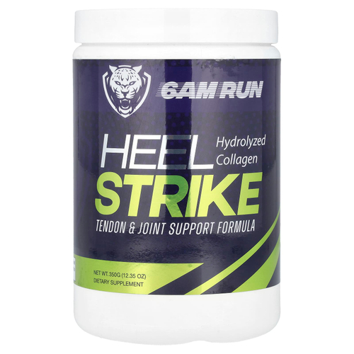 6AM Run, Heel Strike, гидролизованный коллаген, 350 г (12,35 унции)