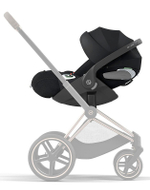 Коляска 3 в 1 Cybex Priam IV Chrome Brown complete и автокресло Cloud T i-Size Sepia Black Plus Off White